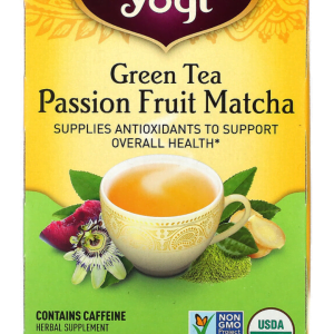 Yogi Tea, Thé vert, Matcha aux fruits de la passion maroc
