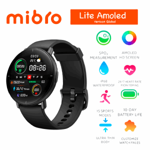 Mibro Lite Amoled Maroc Montre connectée pour hommes et femmes
