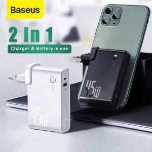 Baseus 45w Power bank et Chargeur 10000mah GaN2 Prix Maroc