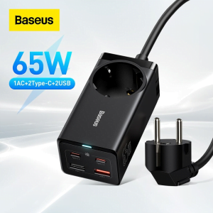 Baseus 65W GaN Charger Power Strip Maroc chargeur