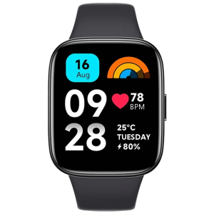 Redmi Watch 3 Active Xiaomi Maroc Noir