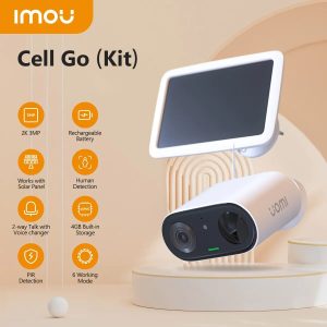 Kit IMOU Cell Go Ceméra de surveillance avec Panneau Solaire Maroc