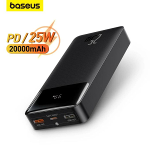 Baseus Power Bank Bipow 20000mAh 25W Charge Rapide PD Type-C, QC3.0