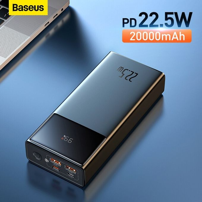 1Baseus Power Bank Star Lord 20000mAh 22.5W Charge Rapide PD, QC3.0 (87) Baseus Power Bank Star Lord 20000mAh 22.5W Charge Rapide PD, QC3.0